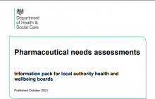 Pharmaceutical needs assessments: Information pack for local authority health and wellbeing boards